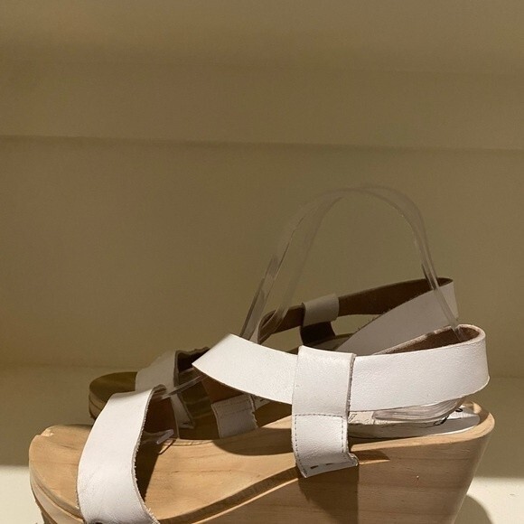 Free People white clog sandals size 40 - Picture 3 of 9